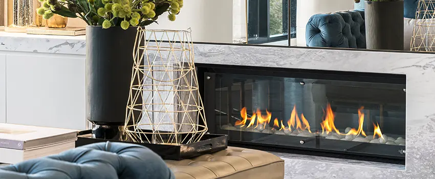 Custom Fireplace Crystals in Key West, Florida