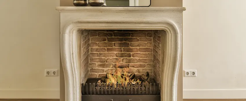 Vintage-style Fireplace Redesign in Key West, Florida