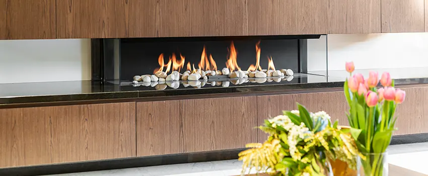 Double-height Fireplace Design Refurbishment in Key West, Florida