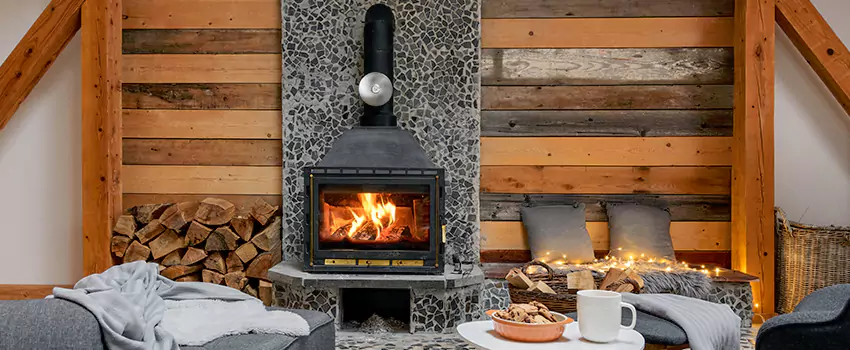 Thelin Hearth Products Direct Vent Gas Stove Fireplace Inspection in Key West, Florida